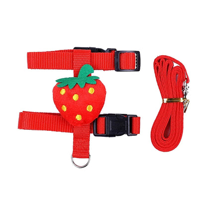 Small Pet Harness & Leash Set - Adjustable for Rabbits, Cats, Ferrets & Guinea Pigs