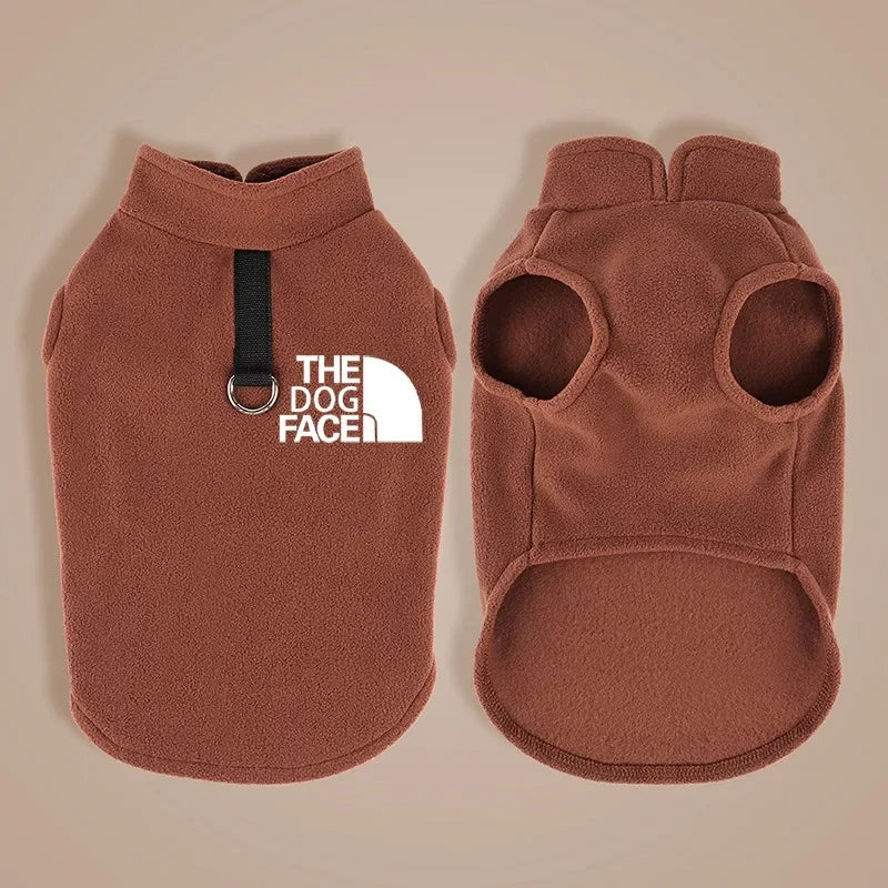Dog Fleece Sweater Vest - Warm Autumn Winter Sweater for Small Dogs
