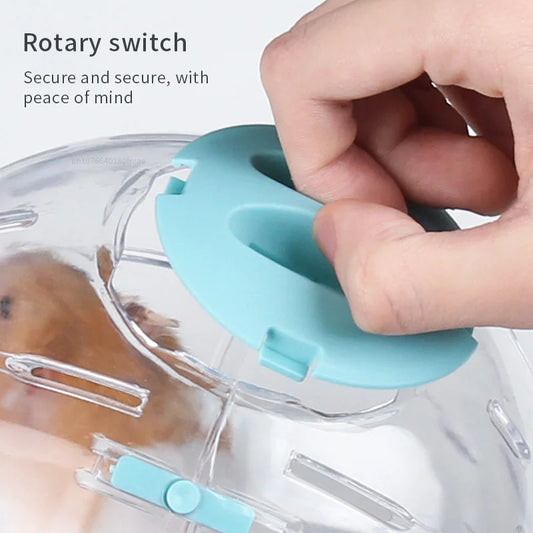 Transparent Exercise Ball – Jogging Toy for Hamsters, Mice & Small Pets