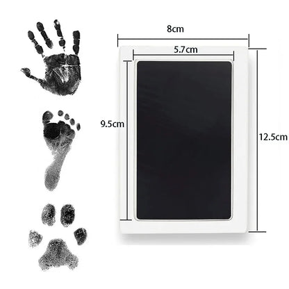 Paw Print Ink Pad Kit – Safe, Non-Toxic Inkless Pad for Pet & Baby Keepsake Prints