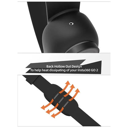 Pet Collar Camera 1080P - Mini Sports Action Camera with 200-Min Battery