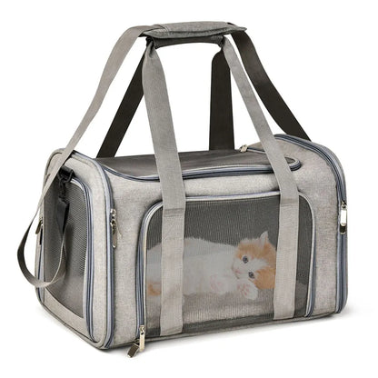 Dog & Cat Carrier Backpack – Soft-Sided, Airline-Approved Travel Bag