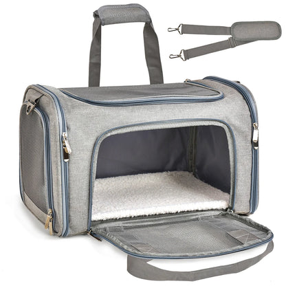 Dog & Cat Carrier Backpack – Soft-Sided, Airline-Approved Travel Bag