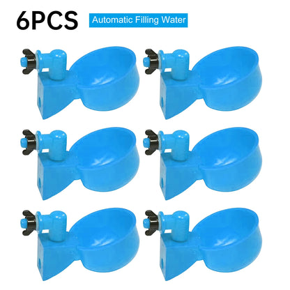 Automatic Chicken Drinking Cups Poultry Waterer for Hens Ducks and Quail