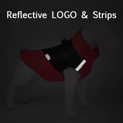 Waterproof Dog Jacket - Winter Warm Coat for Small & Large Dogs