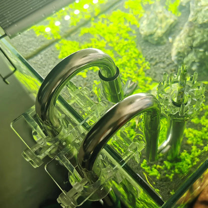 Aquarium Filter Stainless Steel External Filter Accessories Inlet and Outlet Water Remove Oil Film Lily Tube Aquarium filter
