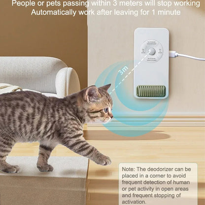 USB Pet Odour Eliminator and Air Purifier Deodoriser for Home and Fridge