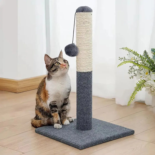 Sisal Cat Scratcher - Natural Climbing Post for Cats