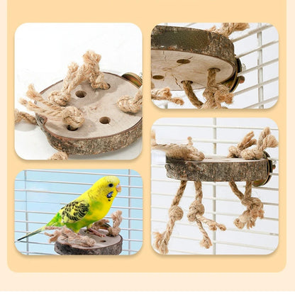 Natural Wood Bird Chew Toy