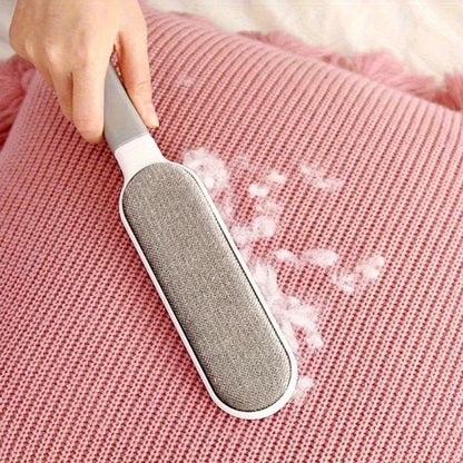 Reusable Lint Brush – Double-Sided Hair Remover for Clothes, Furniture & Bedding