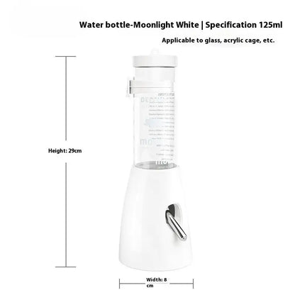 2-in-1 Hamster Feeder & Water Dispenser – Large Capacity Automatic Dispenser, Leak proof