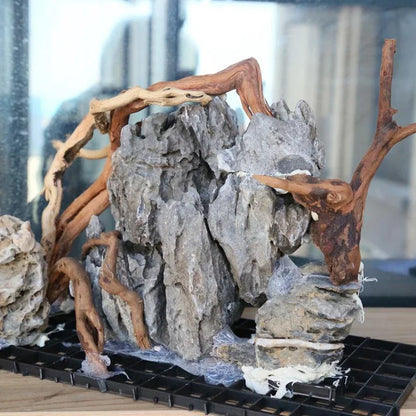 Natural Driftwood Roots – Small Aquarium Decoration & Habitat Ornament