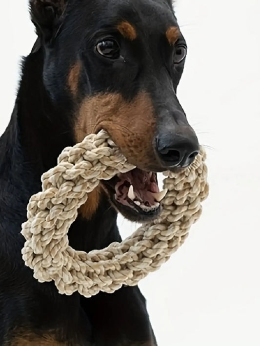 Durable Dog Rope Toy – Bite-Resistant Chew Toy for Large Dogs