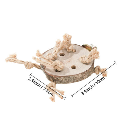 Natural Wood Bird Chew Toy