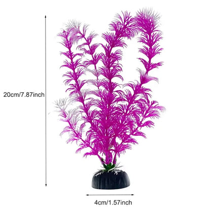 Artificial Aquarium Decoration Plant Plastic Water Grass