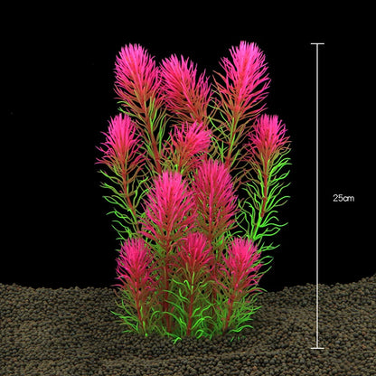 Artificial Aquarium Decoration Plant Plastic Water Grass