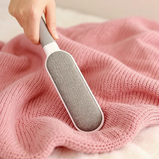 Reusable Lint Brush – Double-Sided Hair Remover for Clothes, Furniture & Bedding