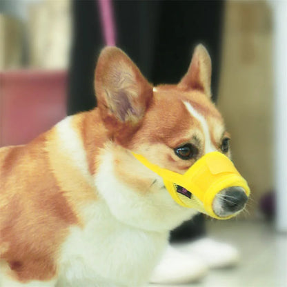 Dog Muzzle - Adjustable Mesh Breathable Anti-Barking & Anti-Biting Muzzle