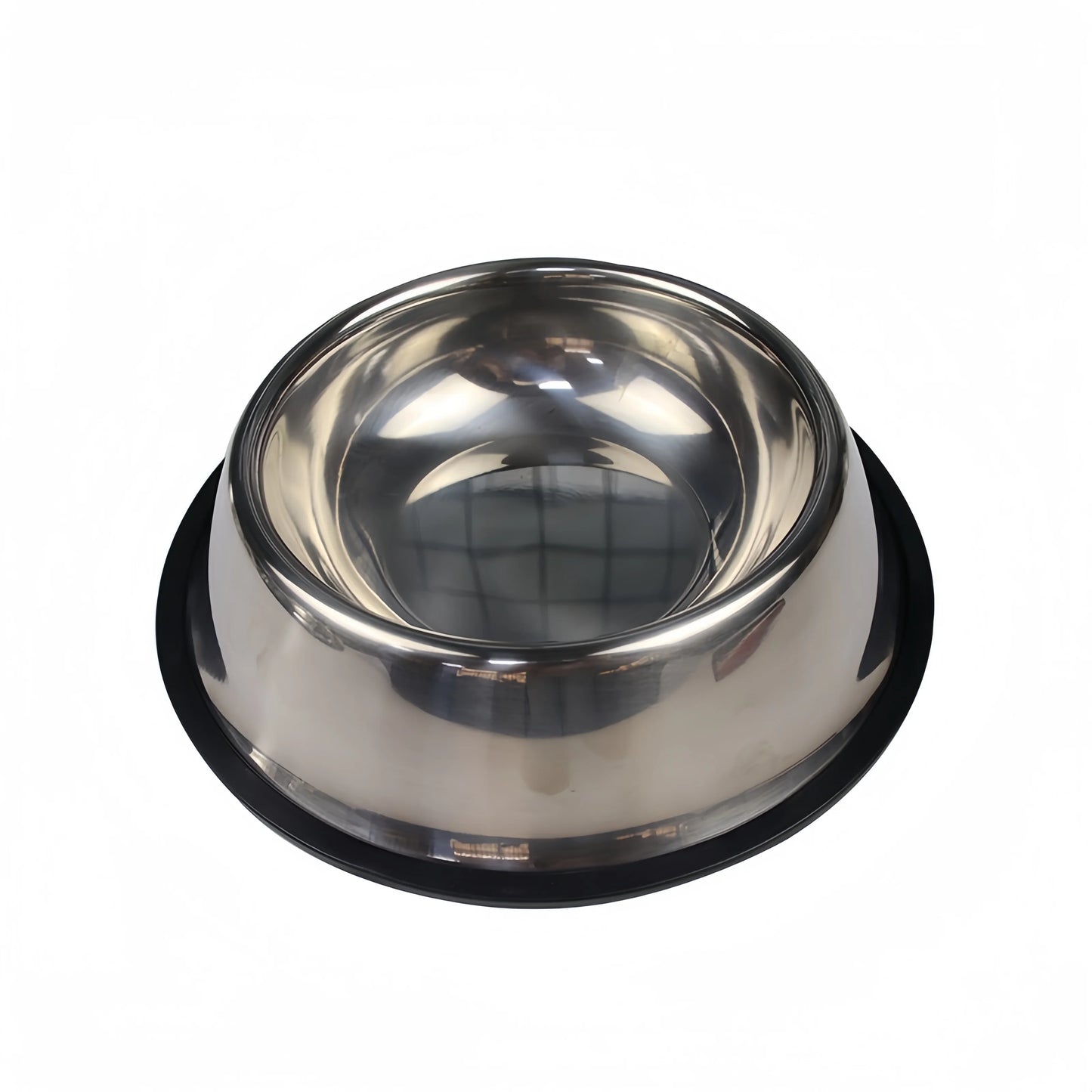 Stainless Steel Dog Bowl - Durable Metal Pet Feeder for Dogs & Cats