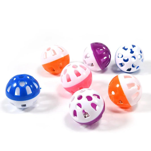 10Pcs Bird Bell Balls – Colourful Rolling Toys