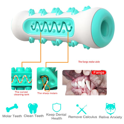 Large Dog Toothbrush Chew Toys Safe Bite Resistant Puppy Dental Care Pet Cleaning Toy For Golden Retriever Pug Treat Dispenser