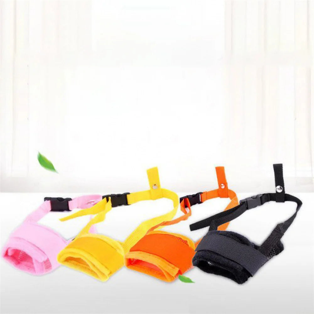 Dog Muzzle - Adjustable Mesh Breathable Anti-Barking & Anti-Biting Muzzle
