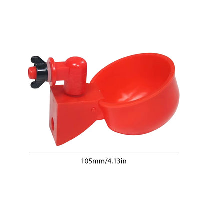 Automatic Chicken Drinking Cups Poultry Waterer for Hens Ducks and Quail