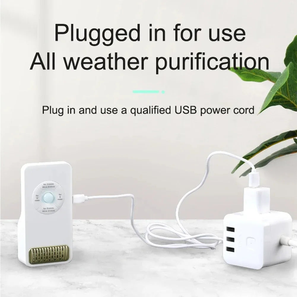 USB Pet Odour Eliminator and Air Purifier Deodoriser for Home and Fridge