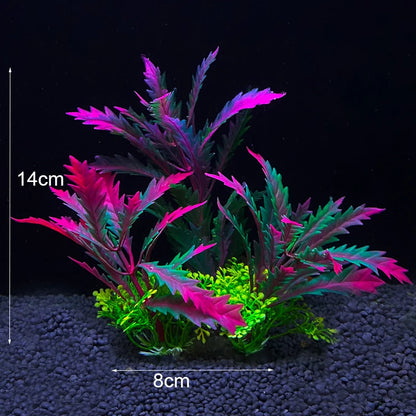 Artificial Aquarium Decoration Plant Plastic Water Grass
