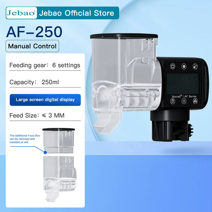 Smart Aquarium Feeder – Automatic Digital WiFi Remote Fish Feeder