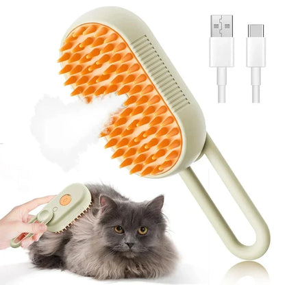 Pet Grooming Mist Spray Comb – Dematting Brush & Hair Remover for Dogs & Cats