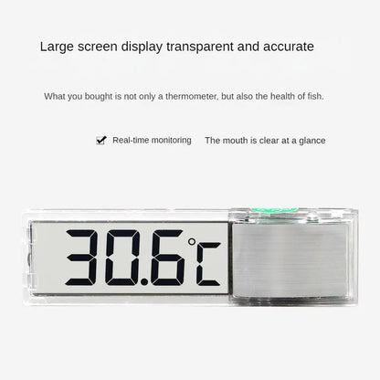 LCD Digital Aquarium Thermometer – Accurate Fish Tank Temperature Meter