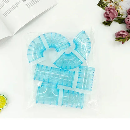 DIY Hamster Tunnel Maze – External Cage Tubes & U-Pipe Set