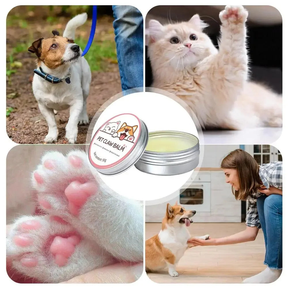 Paw Balm 50g - Protective Cream for Cat & Dog Paws & Nose Moisturiser