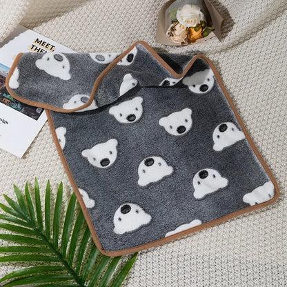 Soft Plush Warm Sleep Mat – Blanket for Hamsters, Guinea Pigs & Small Pets
