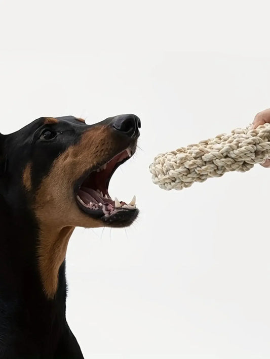 Durable Dog Rope Toy – Bite-Resistant Chew Toy for Large Dogs