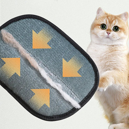 Pet Hair Remover Glove – Grooming Tool for Dogs, Cats & Rabbits