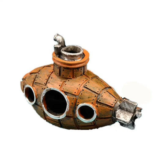 Resin Submarine Cave – Fish & Shrimp Shelter Aquarium Decoration