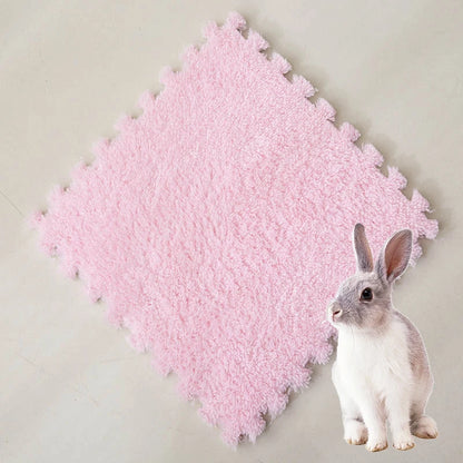 30cmX30cm EVA Pet Warming Pad – Soft Sleeping Mat for Guinea Pigs & Rabbits