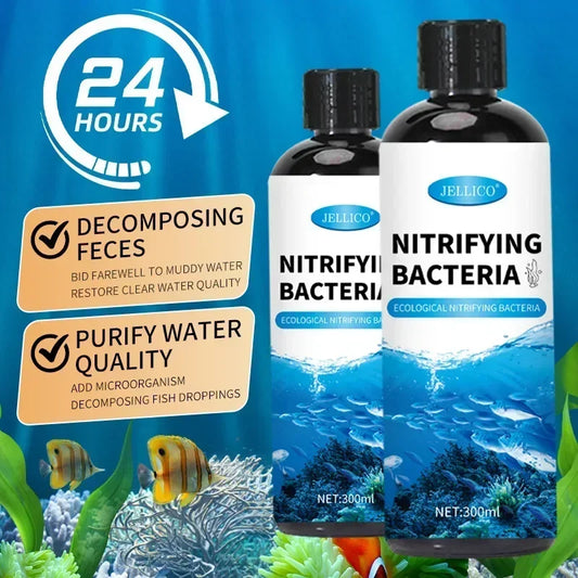 Nitrifying Bacteria Liquid – Aquarium Water Purifier & Treatment Solution