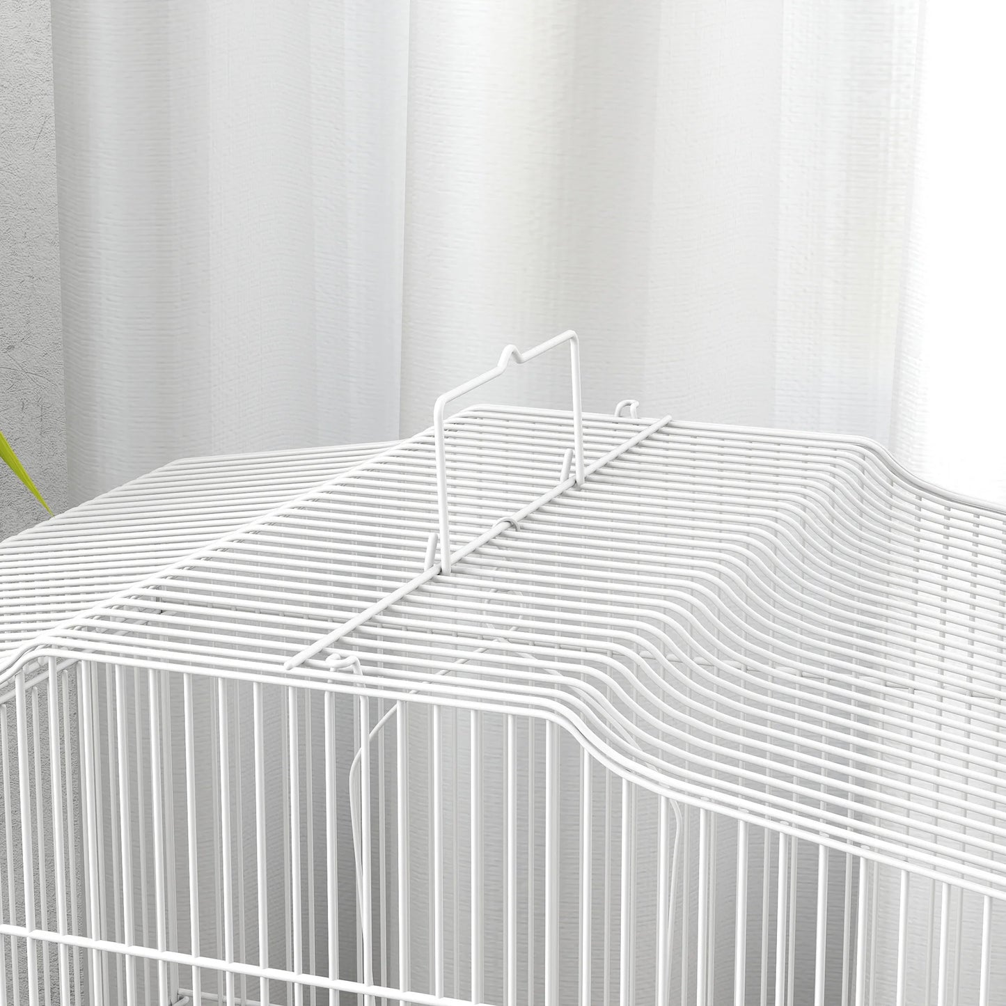 Large Bird Cage 59cm - Spacious Cage with Perches, Food Bowls & Swing - The Best For Pets