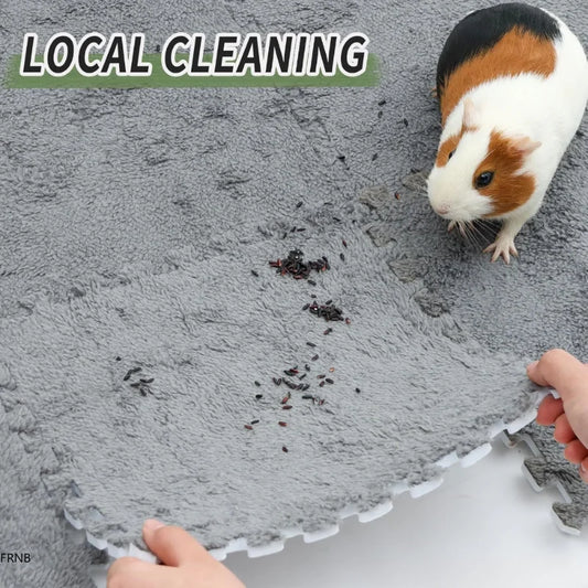 30cmX30cm EVA Pet Warming Pad – Soft Sleeping Mat for Guinea Pigs & Rabbits