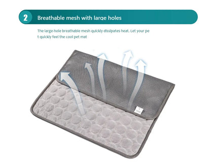 Cooling Beds For Pets – Washable Gel Pad for Dogs & Cats