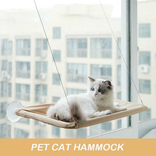 Hanging Cat Hammock Bed – Window Seat Perch for Cats & Kittens, Holds Up to 20kg