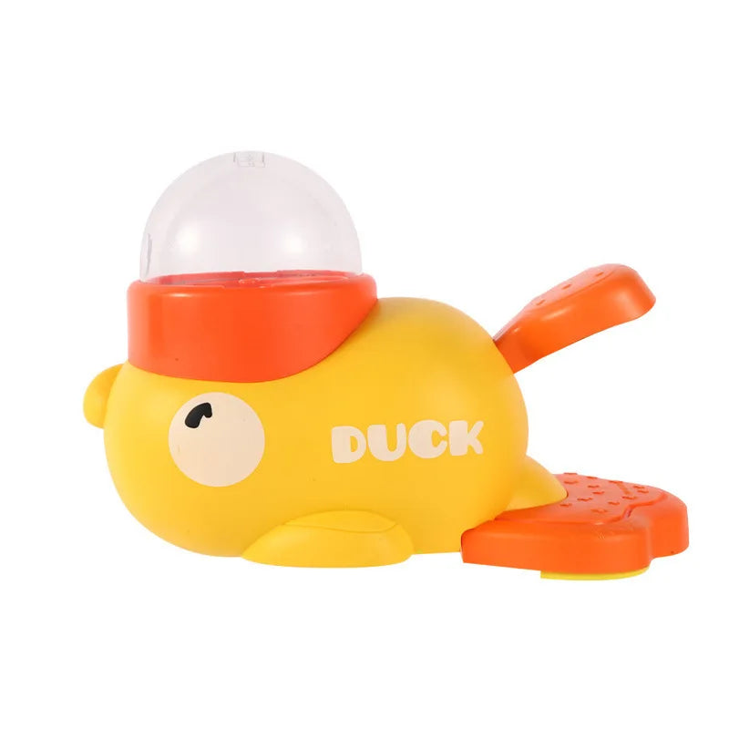 Interactive Dog Puzzle Feeder - Yellow Duck Slow Feed Bowl with Anti-Slip Base