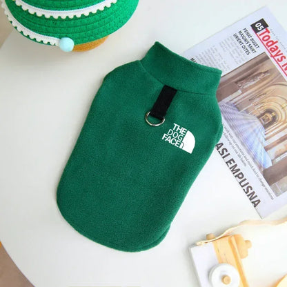 Dog Fleece Sweater Vest - Warm Autumn Winter Sweater for Small Dogs