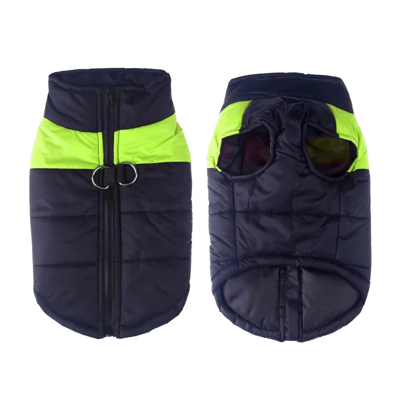 Winter Dog Coat - Waterproof Warm Vest for Small, Medium & Large Dogs