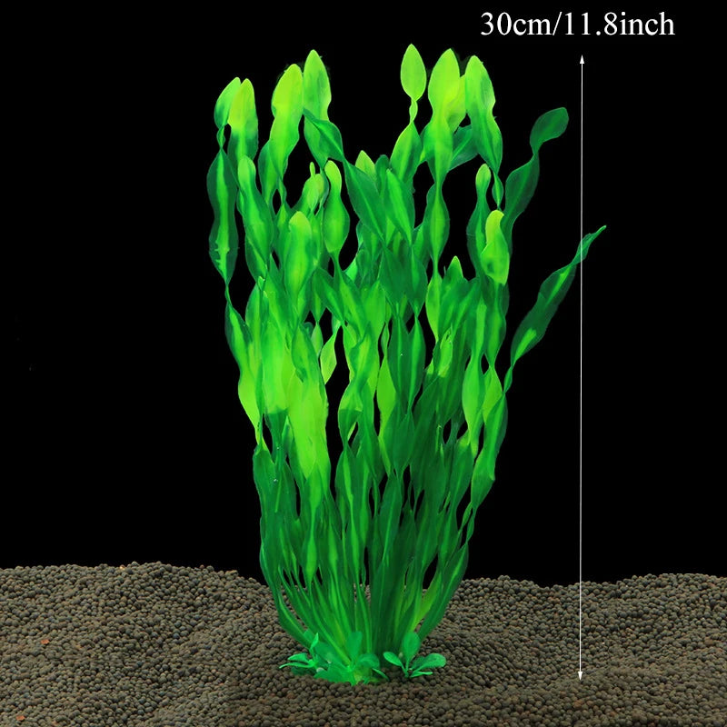 Artificial Aquarium Decoration Plant Plastic Water Grass