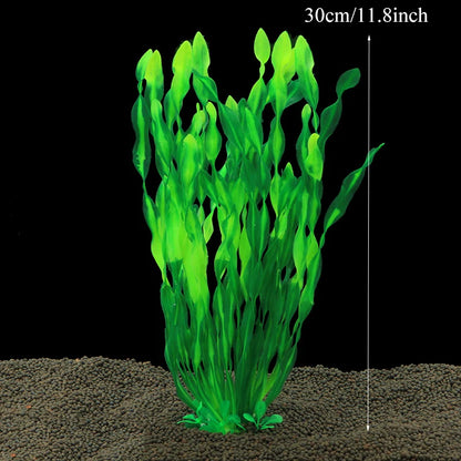 Artificial Aquarium Decoration Plant Plastic Water Grass