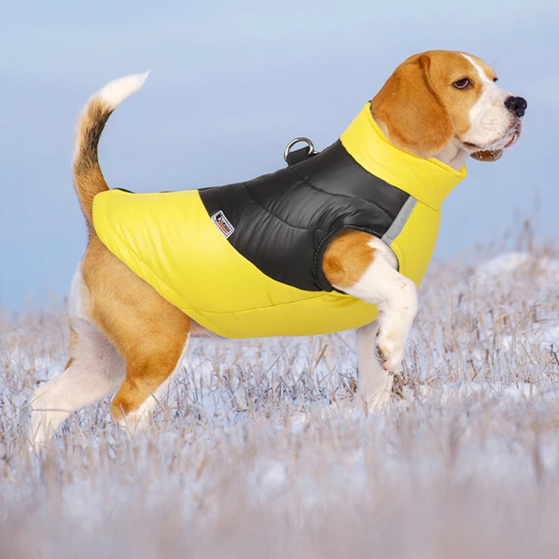 Waterproof Dog Jacket - Winter Warm Coat for Small & Large Dogs